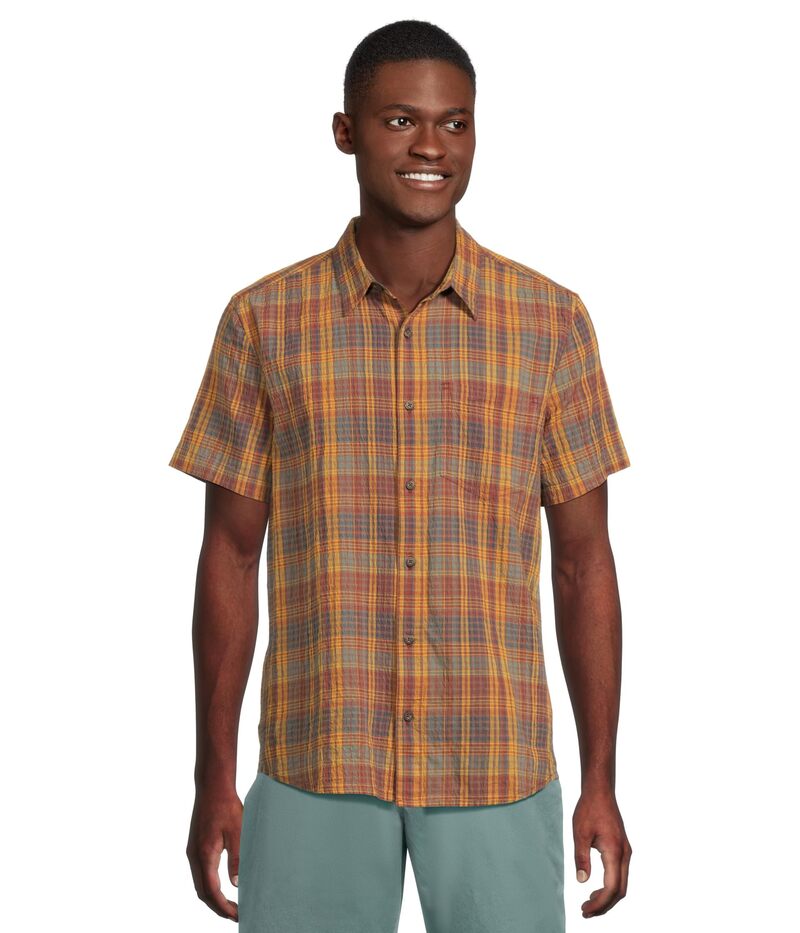 【送料無料】 ドード アンドコー メンズ シャツ トップス Fletcher Short Sleeve Shirt Manzanita Plaid