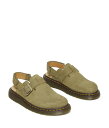 【送料無料】 ドクターマーチン メンズ サンダル シューズ Jorge II Leather Slingback Mules Muted Olive