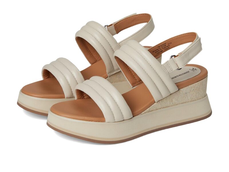ジョンストンアンドマーフィー レディース シューズ ヒール サンダル Johnston & Murphy Colleen Double-Band Sandal Bone