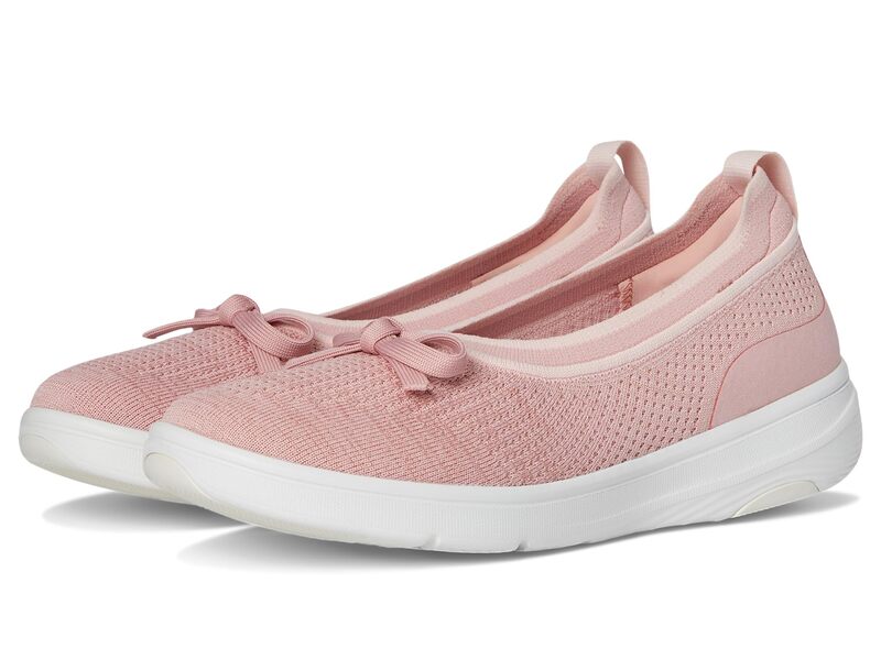 フィットフロップ レディース シューズ サンダル ニット FitFlop Super-Q Bow Knit Ballet Flats Soft Blush ブラッシュ