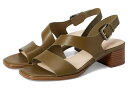 【送料無料】 ロックポート レディース ヒール シューズ Hennly Olive Green Leather
