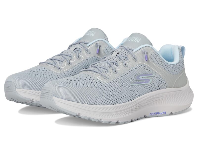 スケッチャーズ レディース シューズ スニーカー SKECHERS Go Run Consistent 2.0 Duval Gray/Blue グレー