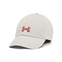 【送料無料】 アンダーアーマー レディース 帽子 アクセサリー Blitzing Hat Adjustable White Clay/Canyon Pink