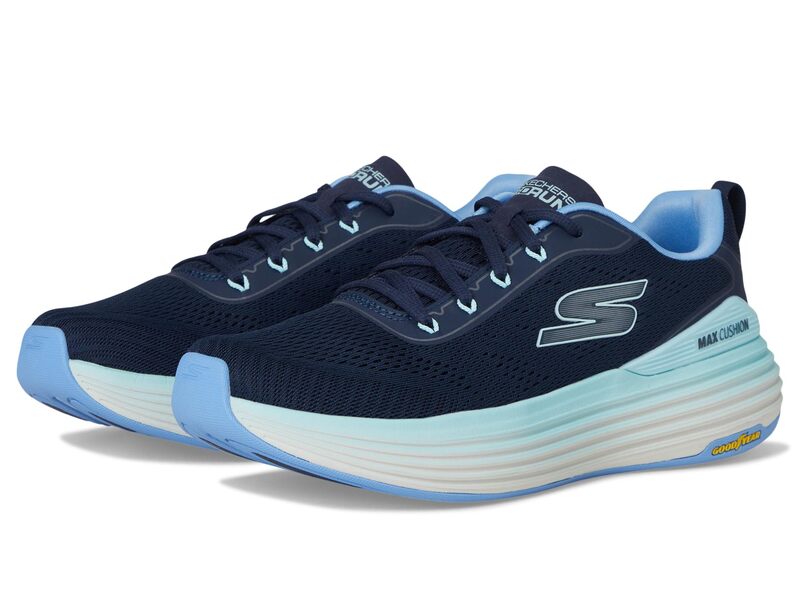 スケッチャーズ レディース シューズ スニーカー SKECHERS Max Cushioning Suspension High Road Navy/..