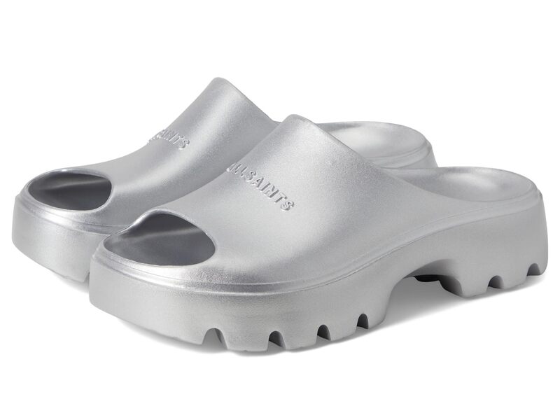 オールセインツ レディース シューズ サンダル AllSaints Eclipse Slider Silver シルバー