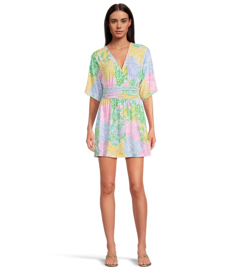 リリーピュリッツァー レディース トップス ジャンプスーツ ロンパース Lilly Pulitzer Parigi Skort Romper Multi Bright Delight Patch マルチカラー