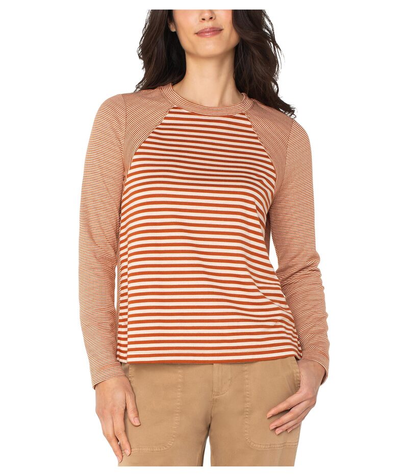 リヴァプール ロサンゼルス レディース トップス シャツ クルーネック ニット Liverpool Los Angeles L..