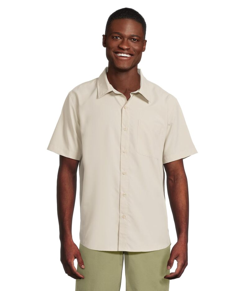 マーモット メンズ トップス シャツ Marmot AirExchange SolarShield Short Sleeve Shirt Birch Bark