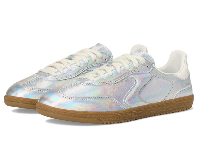 スケッチャーズ レディース シューズ スニーカー SKECHERS Hotshot - True Iridescence Silver シルバー
