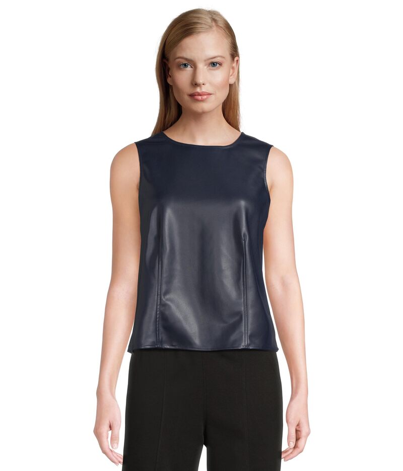 Sleeveless - ヴィンスカムート レディース トップス シャツ ノースリーブ Vince Camuto Sleeveless Tank Classic Navy ネイビー