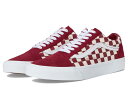 【送料無料】 バンズ メンズ スニーカー シューズ Old Skool Checkerboard Red/White