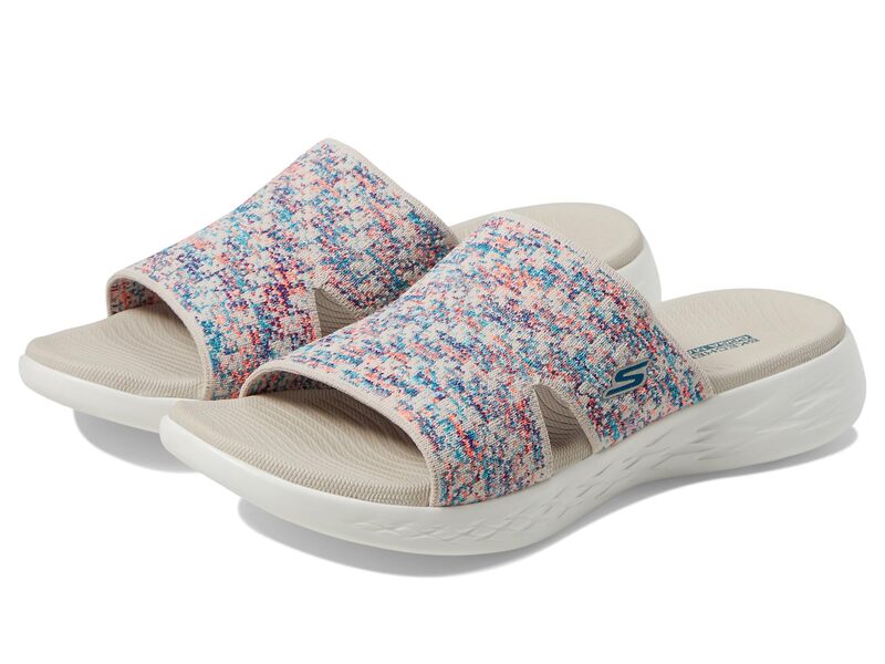 スケッチャーズ レディース シューズ サンダル SKECHERS On-The-Go 600 - Radiate Natural Mulit