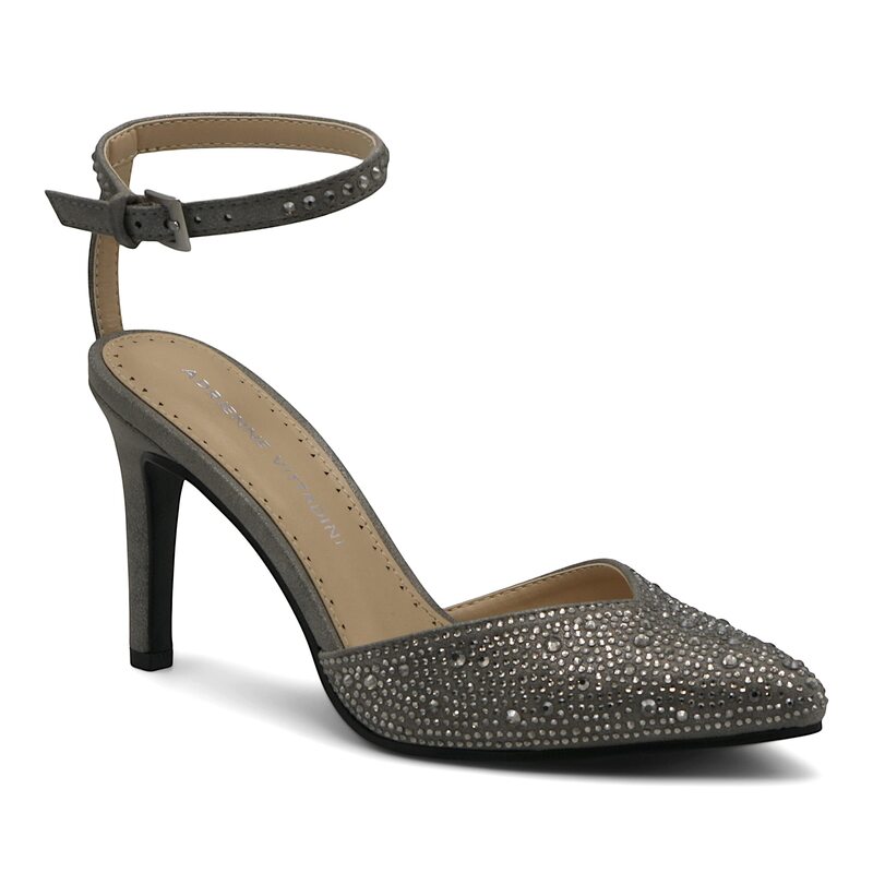 アドリアンヌヴィッタディーニ レディース シューズ ヒール ADRIENNE VITTADINI Norena Pewter ピュー..