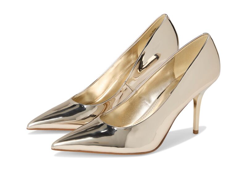 ナインウェスト レディース シューズ ヒール Nine West Princesa Gold Mirror Metallic ゴールド