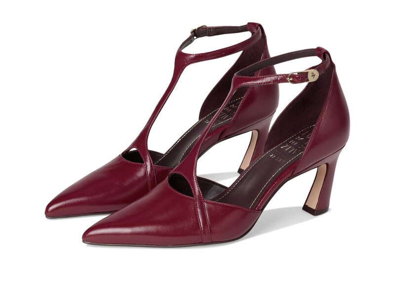 ナチュライザー レディース シューズ ヒール Naturalizer Ezlyn Cranberry Red Leather レッド