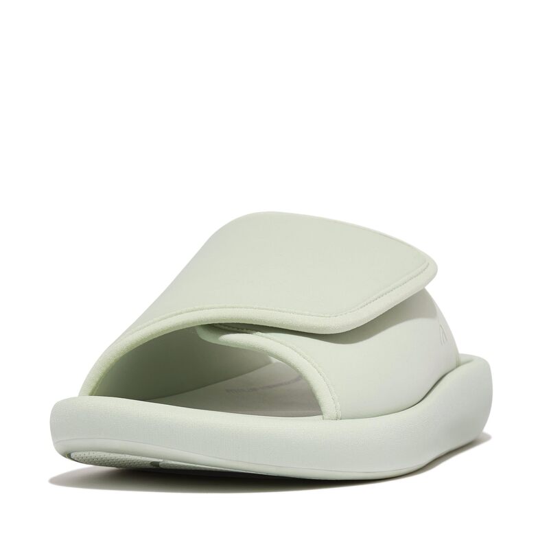 フィットフロップ レディース シューズ サンダル FitFlop Iqushion City Adjustable Water-Resistant Slidesagebrush