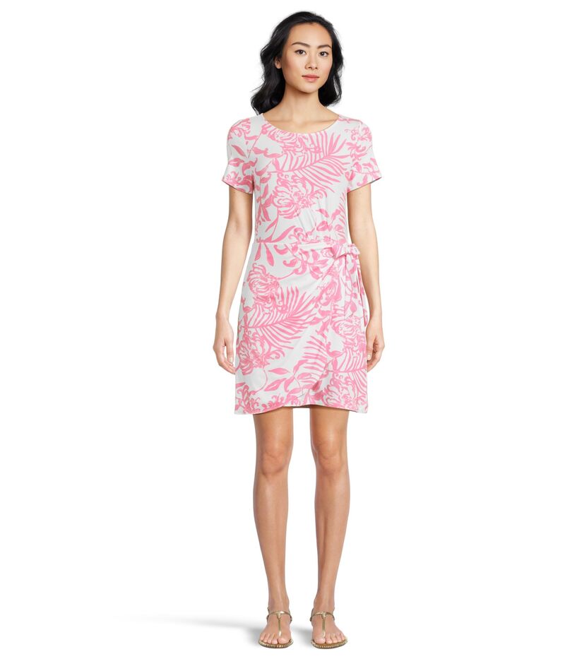 リリーピュリッツァー レディース トップス ジャンプスーツ ロンパース Lilly Pulitzer Blaise Short Sleeve Romperousseau Pink Glisten In The Sun ピンク