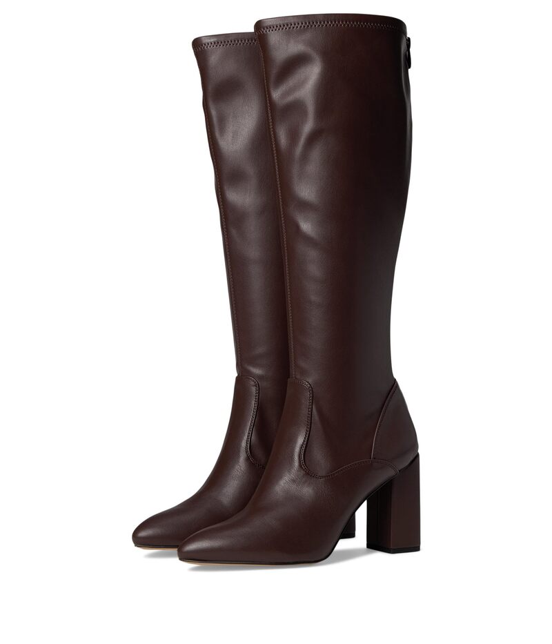 フランコサルト レディース シューズ ブーツ・レインブーツ Franco Sarto Kathrne Wide Calf Dark Brow..