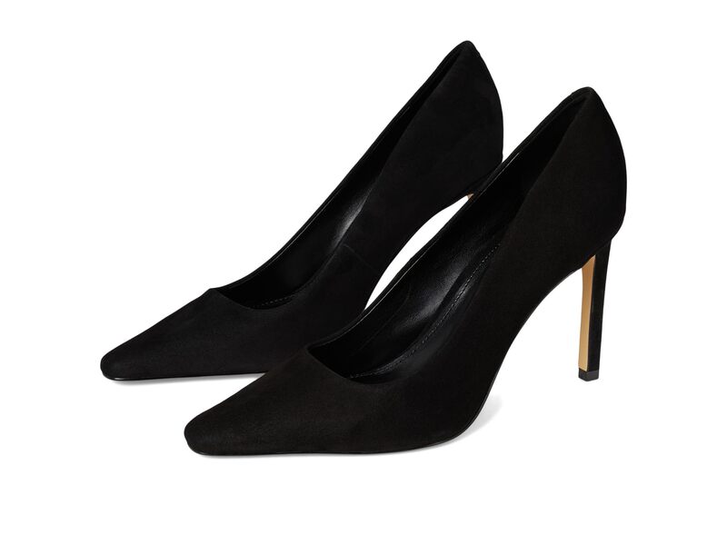�ޡ������ե��å��㡼 ��ǥ����� ���塼�� �ҡ��� Marc Fisher LTD Olivy Black Suede �֥�å�