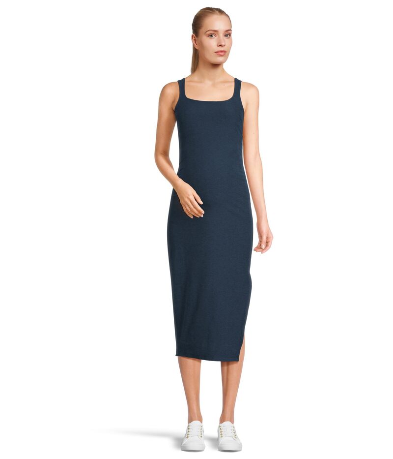 楽天ReVida 楽天市場店ビヨンドヨガ レディース トップス ワンピース マタニティ Beyond Yoga Spacedye Icon Maternity Dress Nocturnal Navy ネイビー