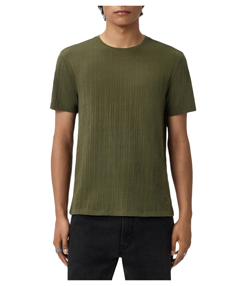 ジョンバルベイトス メンズ トップス シャツ John Varvatos Brasse Crew K7009W25 Dark Olive オリーブ