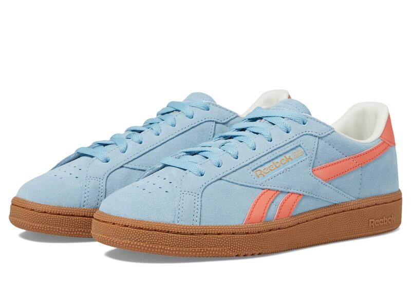 リーボック レディース シューズ スニーカー Reebok Lifestyle Club C Grounds UK Soft Blue/Supercharged Coral/Gum ブルー