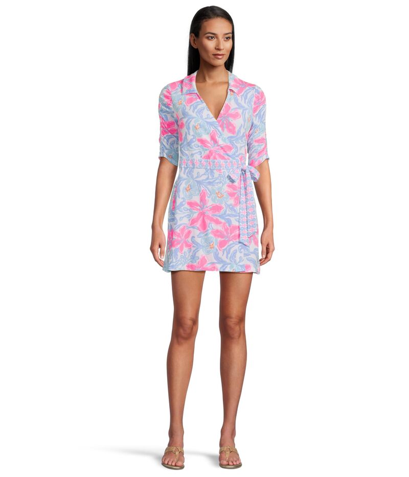 リリーピュリッツァー レディース トップス ジャンプスーツ ロンパースカート Lilly Pulitzer Ibby Skirted Rompers Multi Beachside Havengineered Romper マルチカラー