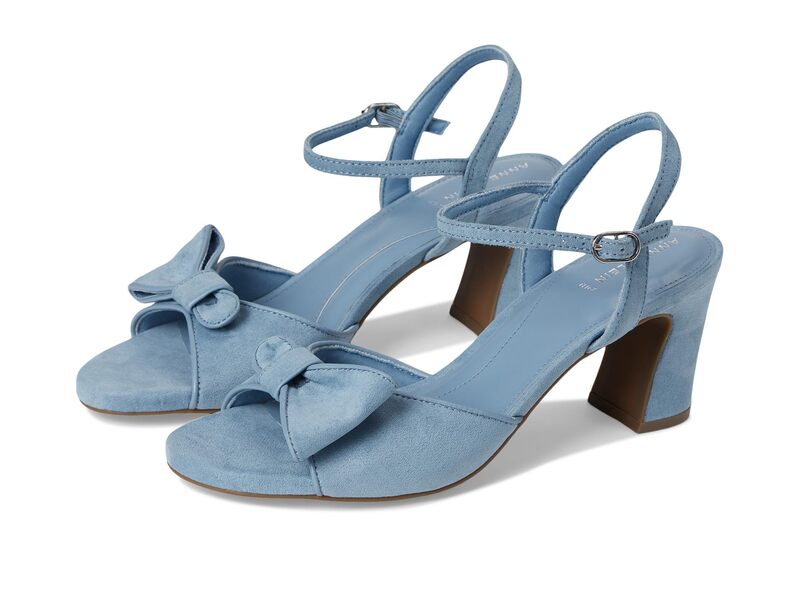 アンクライン レディース シューズ ヒール Anne Klein Rosy Light Blue ブルー