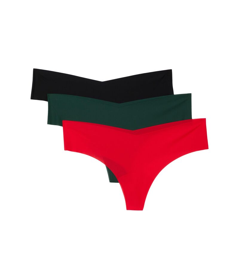 ���ޥ�ɡ� ��ǥ����� ������������� �ѥ�� Commando 3 Pack Invisible Thongs Multi Pack 1 �ޥ�����顼