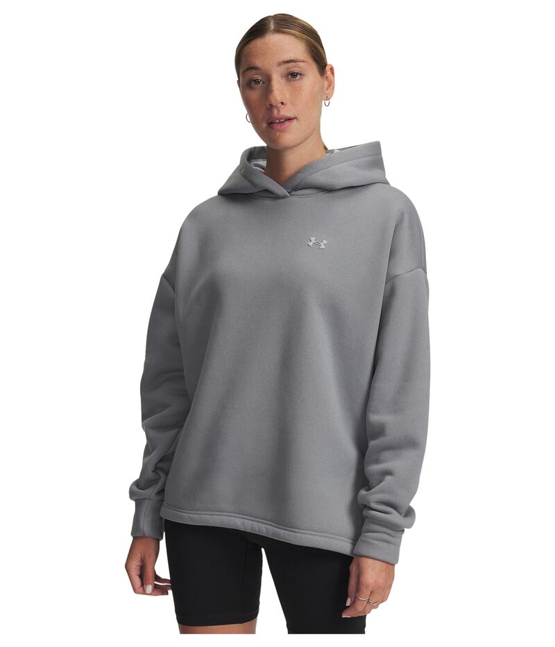 アンダーアーマー レディース アウター パーカー・スウェット フリース Under Armour Fleece Hoodie Mod Gray Full Heather/Mod Gray グレー