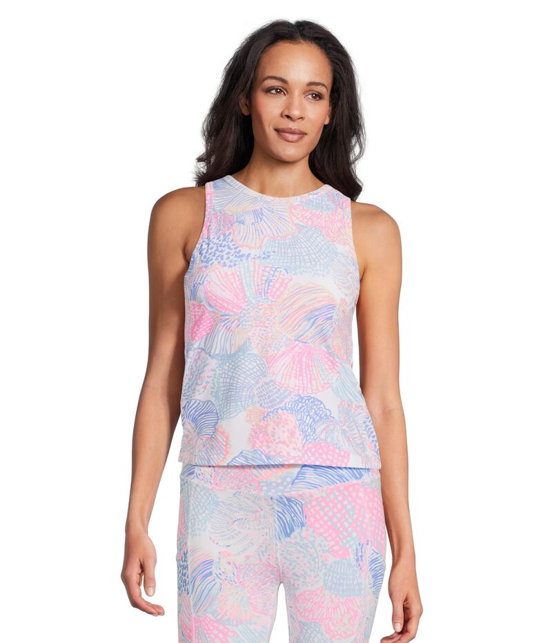リリーピュリッツァー レディース トップス シャツ Lilly Pulitzer Candiactive Bra Tank Up Multi Roar Of The Seas マルチカラー