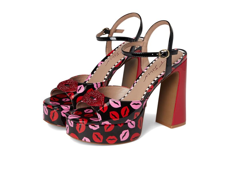 ブルーバイベトシージョンソン レディース シューズ ヒール Blue by Betsey Johnson Allyson Multi Lips マルチカラー