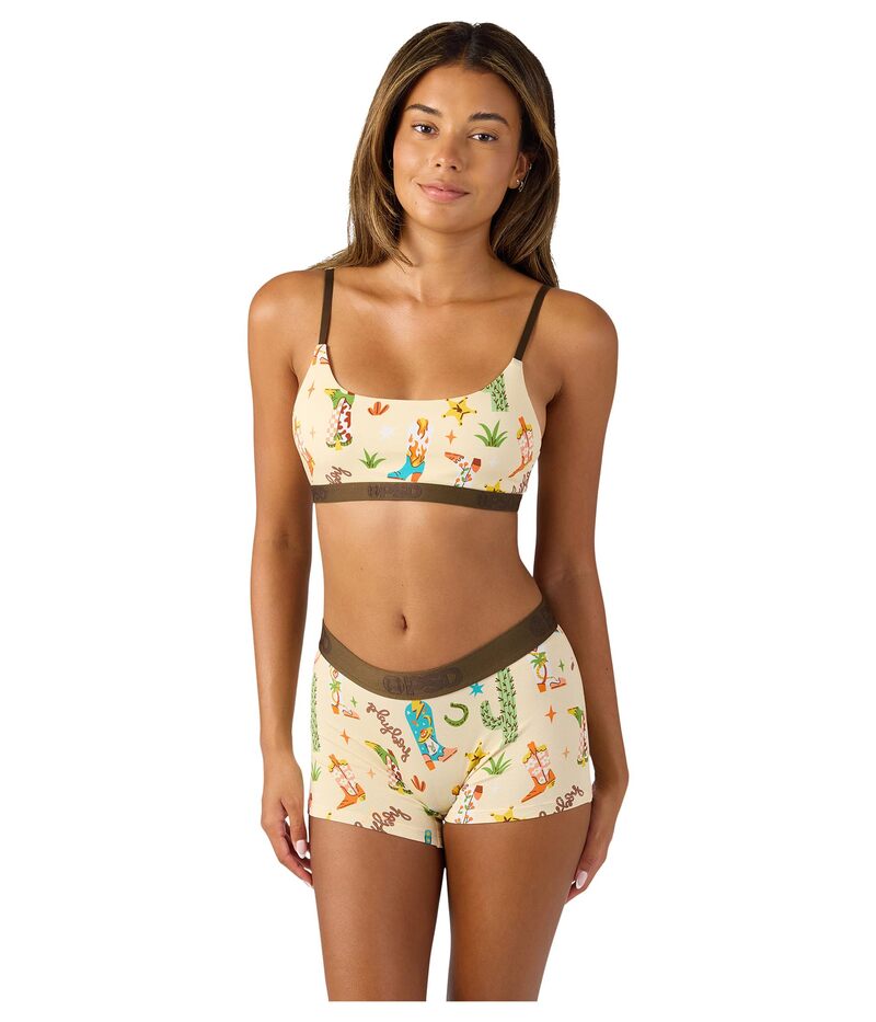 ピーエスディ レディース アンダーウェア ブラジャー ブーツ PSD Playboy Booted Modal Scoop Bralette Multi マルチカラー