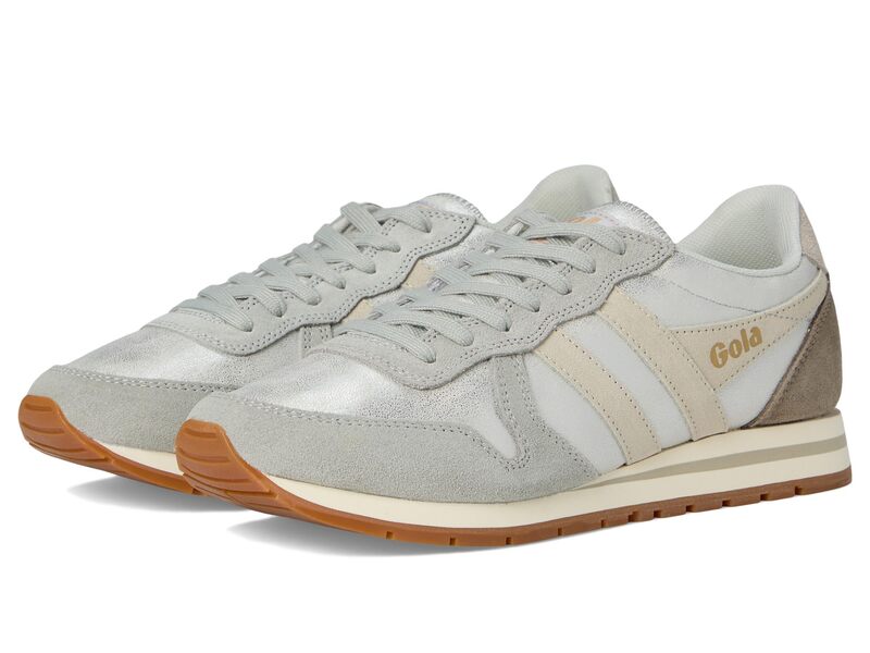 ゴラ レディース シューズ スニーカー Gola Daytona Blaze Silver/Wheat/Feather Grey グレー