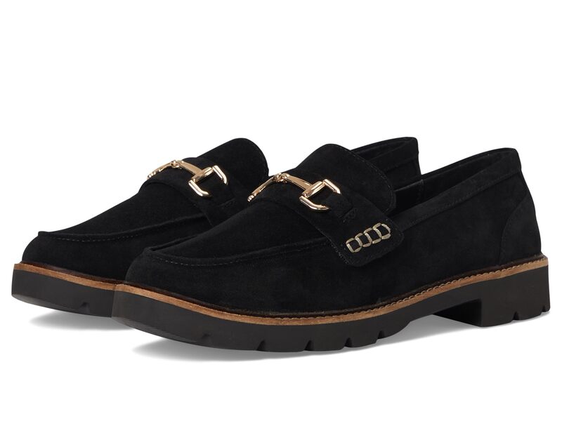 エイトレックス レディース シューズ ブーツ・レインブーツ Aetrex Collette Black Suede ブラック