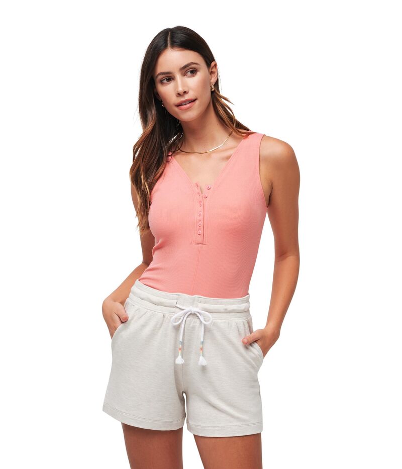 トラビスマヒュー レディース トップス シャツ TravisMathew Ray Of Sunshine Shell Pink ピンク