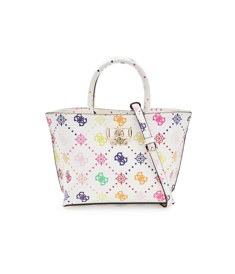 Other - ゲス レディース バッグ ミニ ロゴ GUESS Emelie Logo Mini Tote Multi Logo マルチカラー