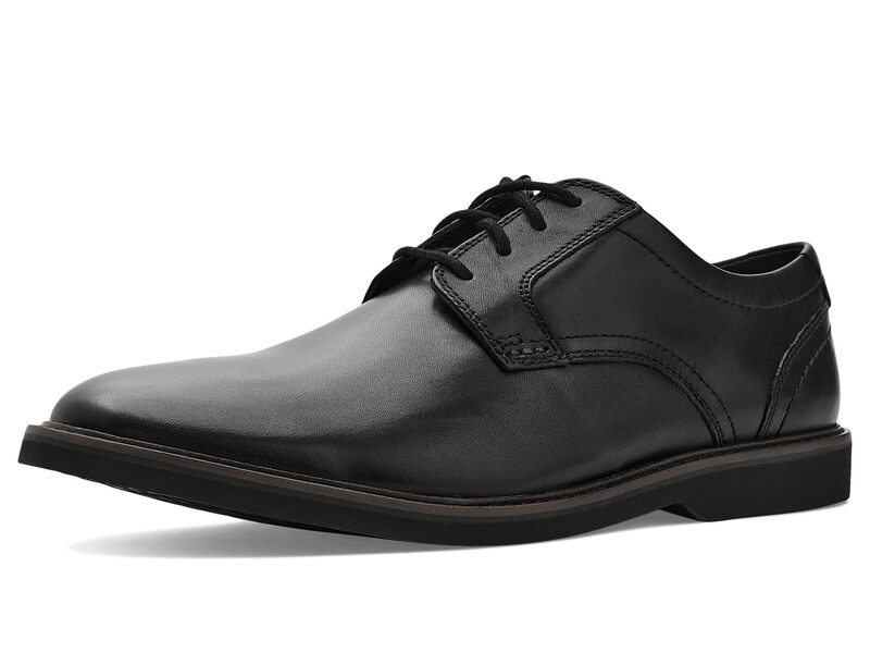 クラークス メンズ シューズ オックスフォード Clarks Radcliff Low Black Smooth Leather ブラック