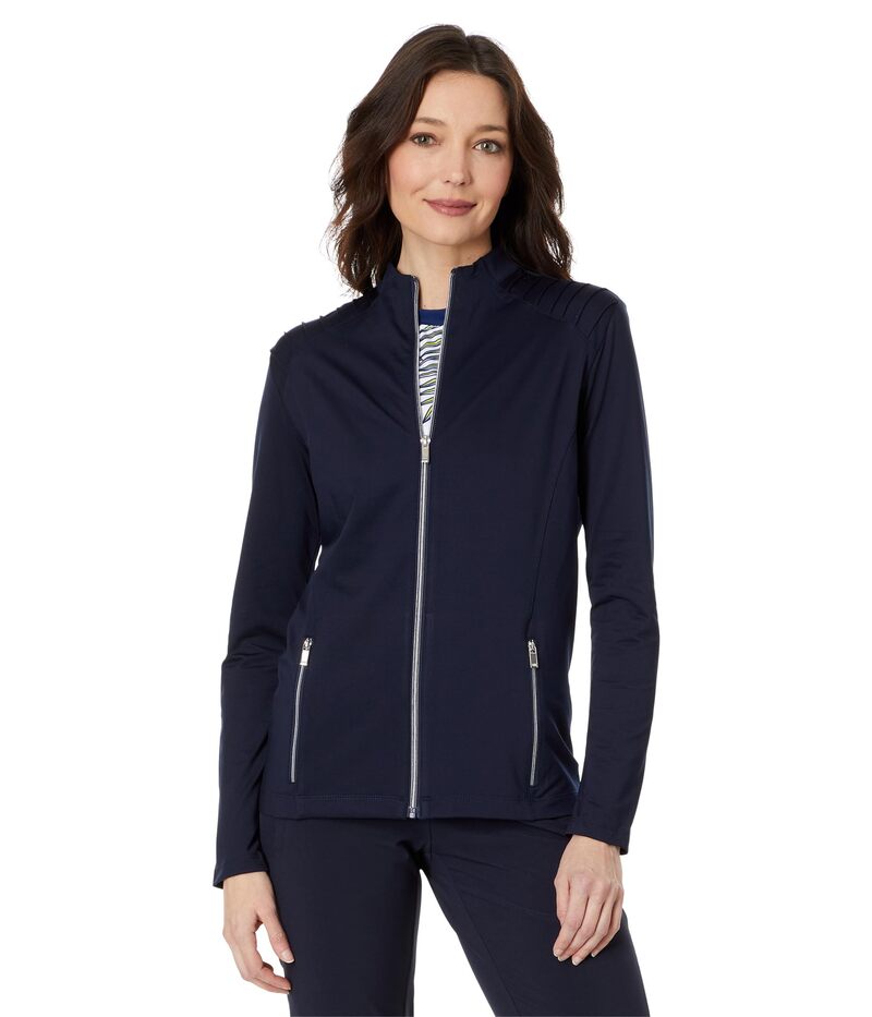 タイルアクティブウエア レディース アウター コート ジャケット Tail Activewear Siona Zip Front Golf Jacket Night