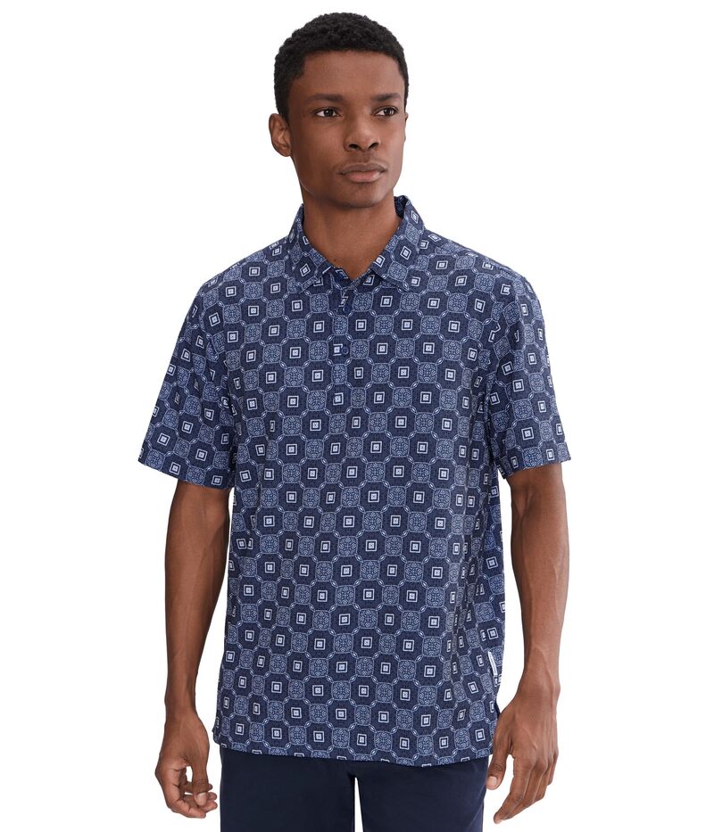 トッミーバハマ メンズ トップス シャツ Tommy Bahama Coast Barcelo Tiles Eclipse
