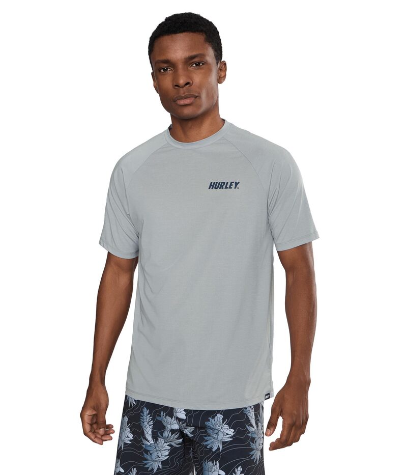 ハーレー メンズ トップス シャツ Hurley H2o Dri Outback Short Sleeve Top Light Asteroid