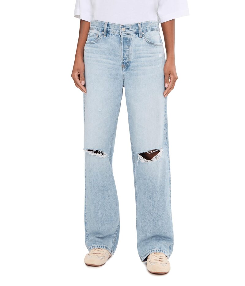 エージージーンズ レディース ボトムス デニムパンツ AG Jeans Billie Relaxed Straight in Soft Focus Destructed Soft Focus Destructed