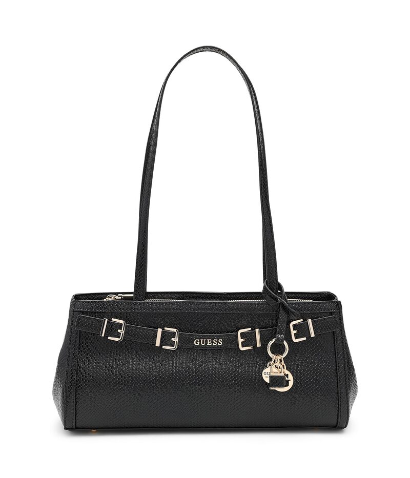 ゲス レディース バッグ GUESS Dovie Girlfriend Shoulder Satchel Black ブラック