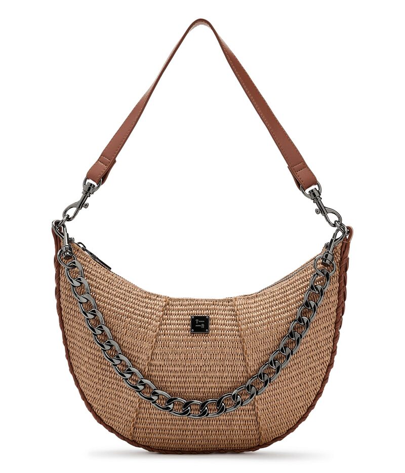 シンクロリン レディース バッグ THINK ROYLN Flirt Sandune Raffia サンド