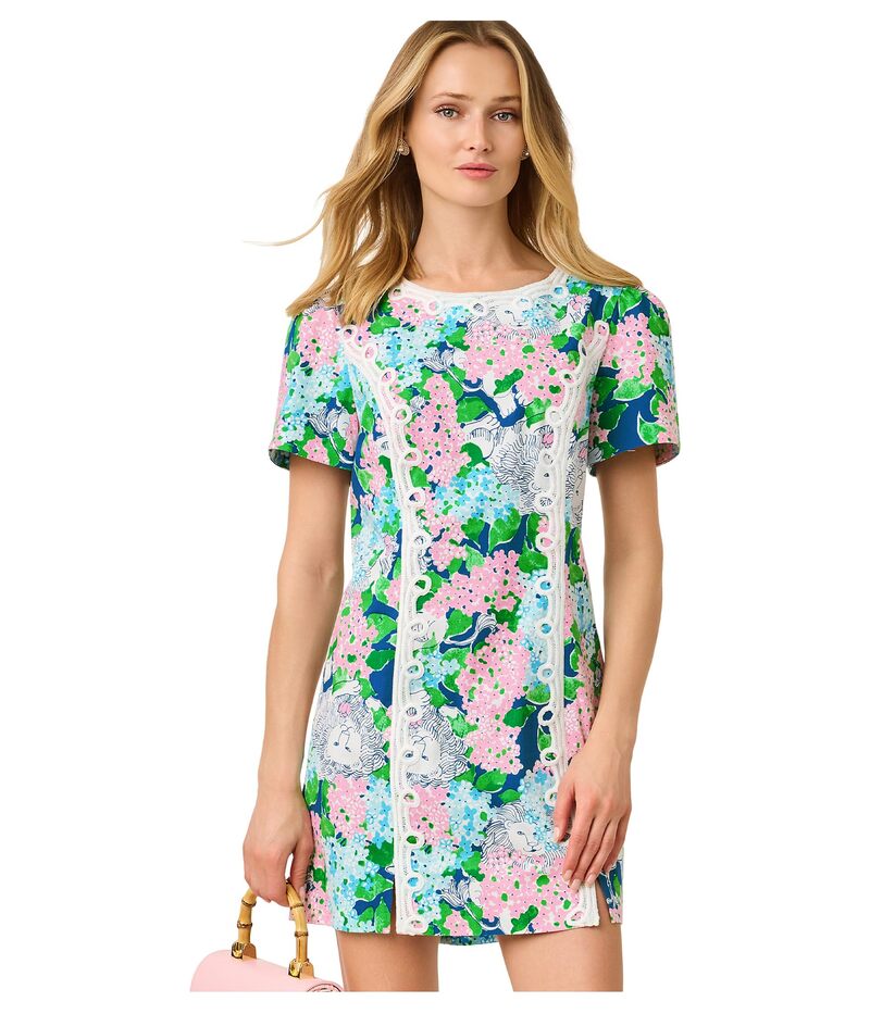 リリーピュリッツァー レディース トップス ワンピース ロンパース Lilly Pulitzer Salem Shift Romperstarlight Navy Lydia The Lion ネイビー