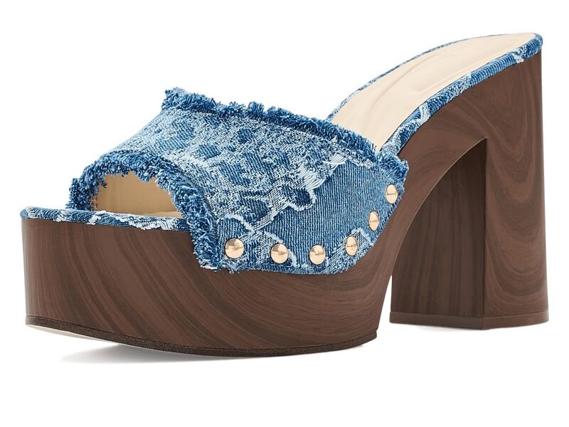 ジェシカシンプソン レディース シューズ ヒール プラットフォーム サンダル Jessica Simpson Cezia Block Heels Platform Sandals Medium Blue ブルー