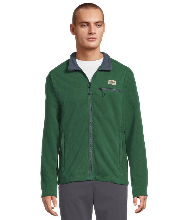 マーモット メンズ アウター コート フリース ジャケット Marmot Upward Fleece Jacket Juniper Green グリーン
