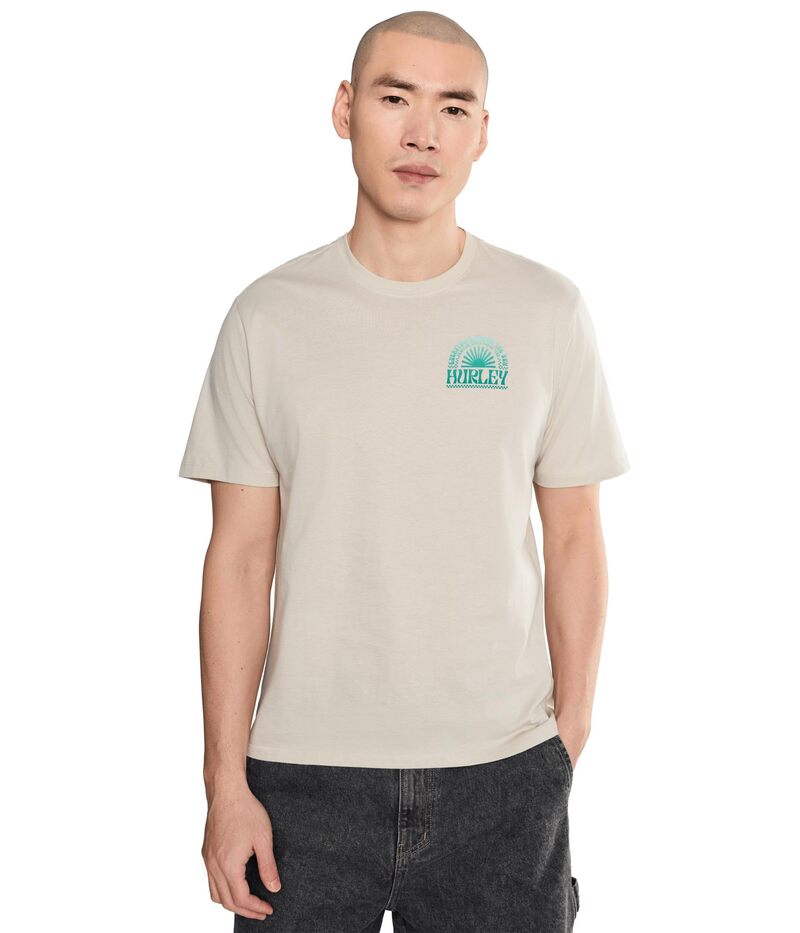ハーレー メンズ トップス シャツ Hurley Glyphic Short Sleeve Bone