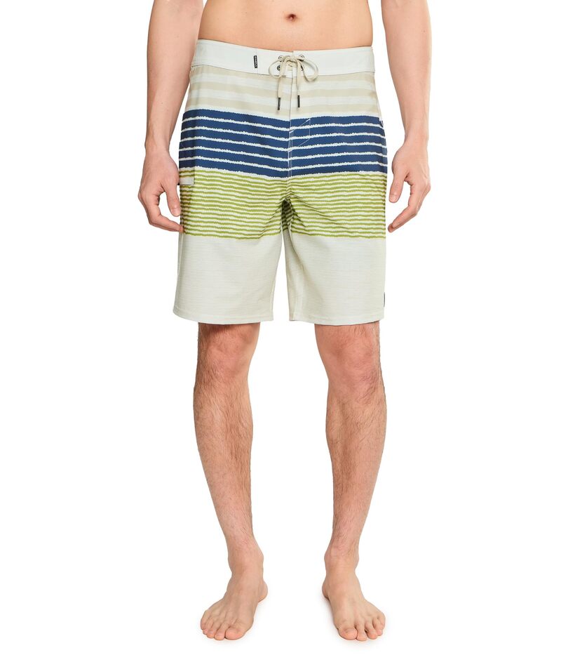 オニール メンズ 水着 ハーフパンツ・ショーツ ショートパンツ O'Neill Hyperfreak Heat Stripe 20'' Boardshorts Light Khaki カーキ