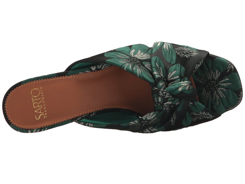 フランコサルト レディース サンダル シューズ Sala by SARTO Green Brocade フランコサルト レディース サンダル シューズ Sala by SARTO Green Brocade